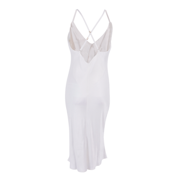 Bown Of London Women's Silk Nightgown - White Size *