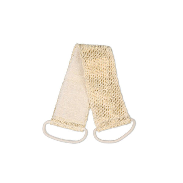 bown of london Eco Bath Natural Sisal & Cotton Back Strap Size *