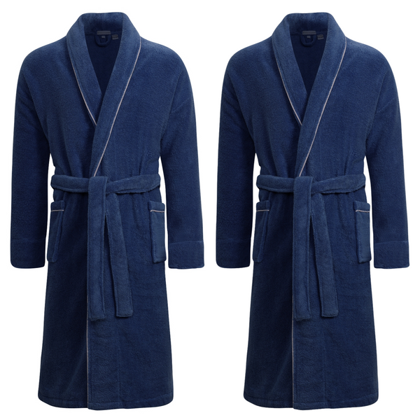 bown of london His & Hers Towelling Dressing Gown Bundle - Phoenix Men's Towelling Dressing Gown - Phoenix (Size) *