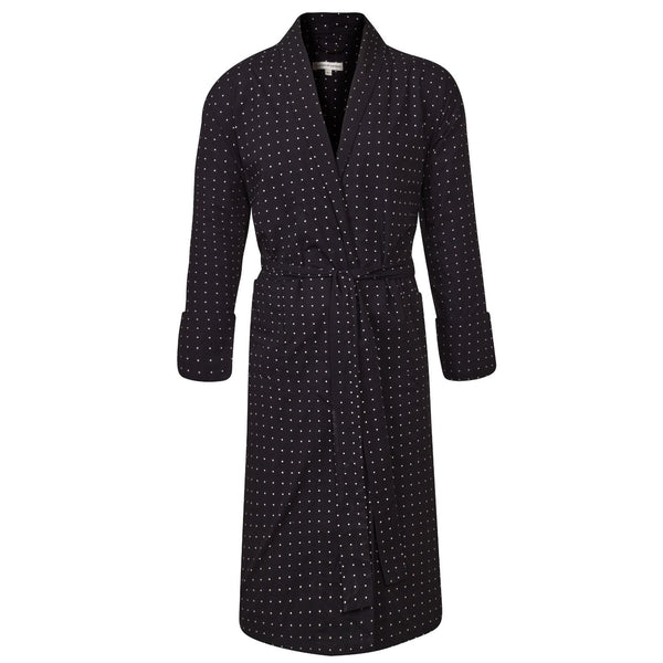 bown of london Lightweight Men's Dressing Gown - Atlas Grey Size *