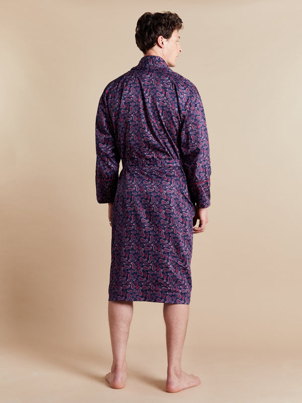 Bown Of London Lightweight Men's Dressing Gown - Berkley Size *
