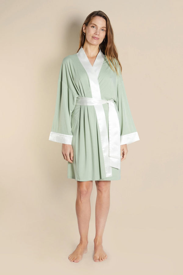 Bown Of London Lightweight Short Dressing Gown - Hestia Size *