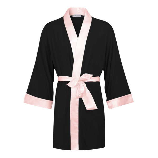 bown of london Lightweight Short Dressing Gown - Persephone Size *
