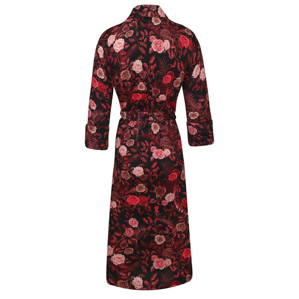 Bown Of London Lightweight Women's Dressing Gown - Bengal Rose Size *
