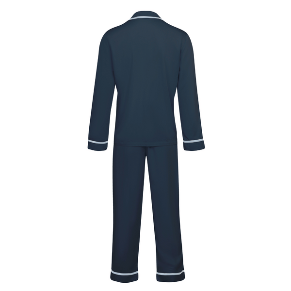 Bown Of London Men's Breathable Bamboo Pyjamas - Poseidon Size *