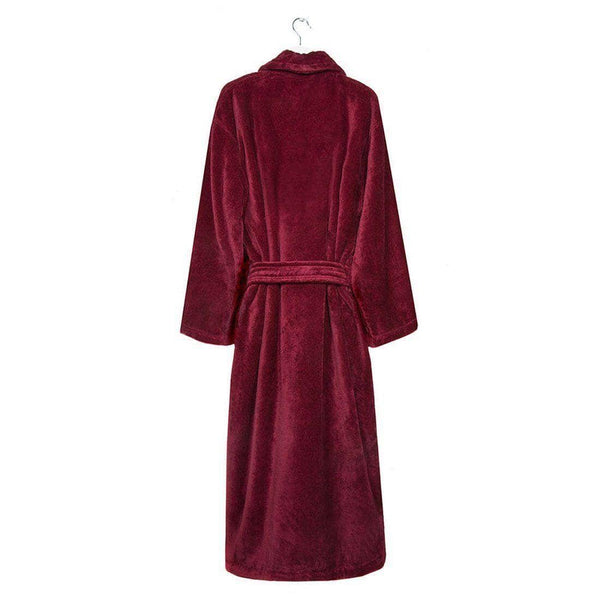 Bown Of London Men's Dressing Gown - Baron Burgundy Size *