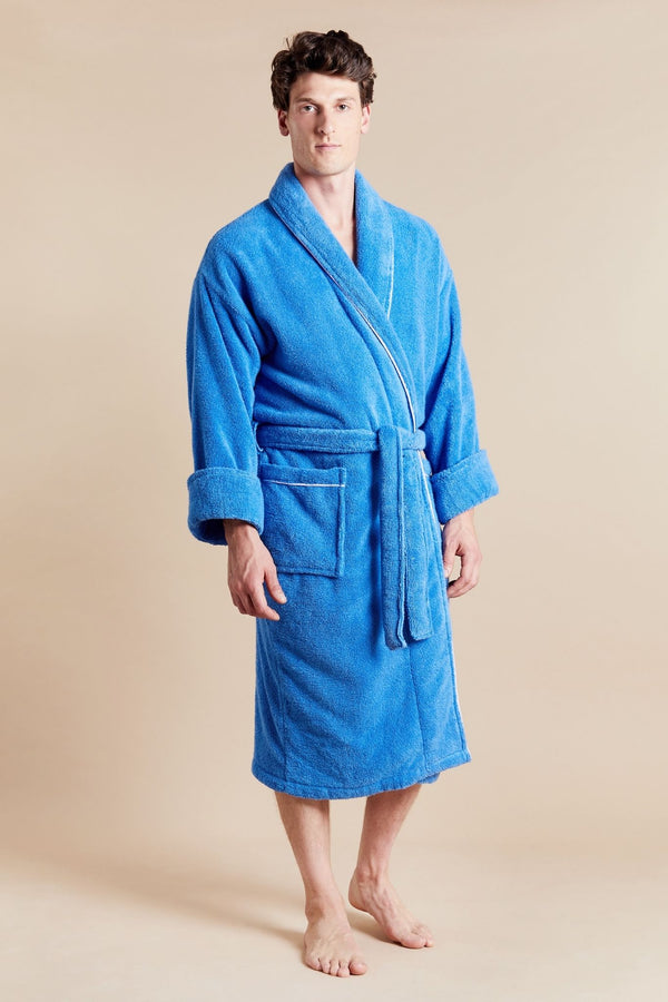 Bown Of London Men's Towelling Dressing Gown - Cancun Size *