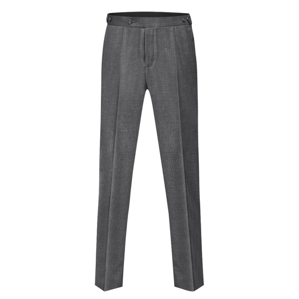 Bown Of London Mens Wool Mix Trouser With Black Satin Stripe Size *