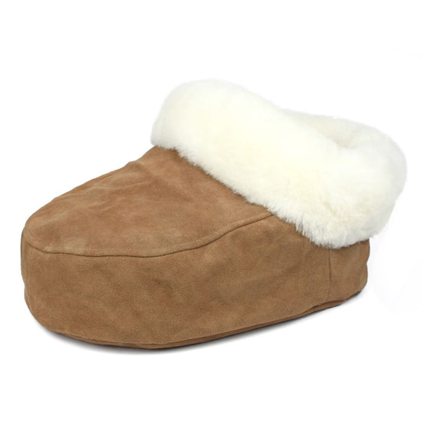 bown of london Sheepskin Footmuff Slipper - Chestnut Size * bown of london Sheepskin Footmuff Slipper - Chestnut Size *