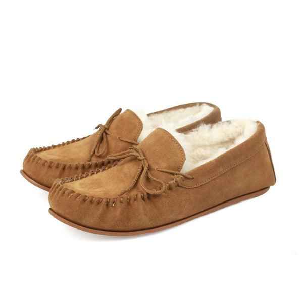 bown of london Unisex Soft Sole Sheepskin Slipper - Chestnut Steve Size * bown of london Unisex Soft Sole Sheepskin Slipper - Chestnut Steve Size *