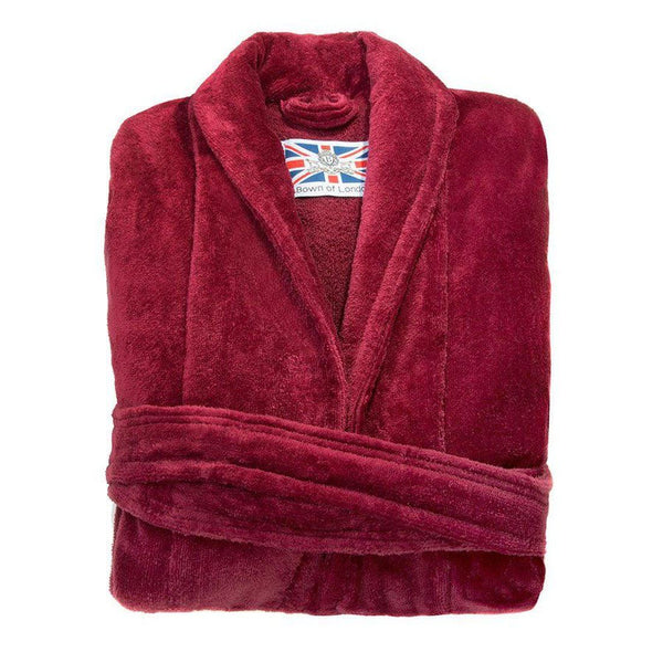 bown of london Women's Dressing Gown - Baroness Burgundy Size *