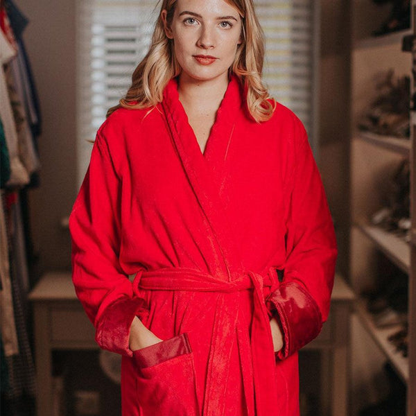 bown of london Women's Dressing Gown - Fuchsiaberry Size *