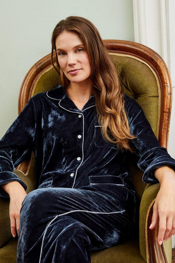Bown Of London Women's Velvet Pyjamas - Aphrodite Size *