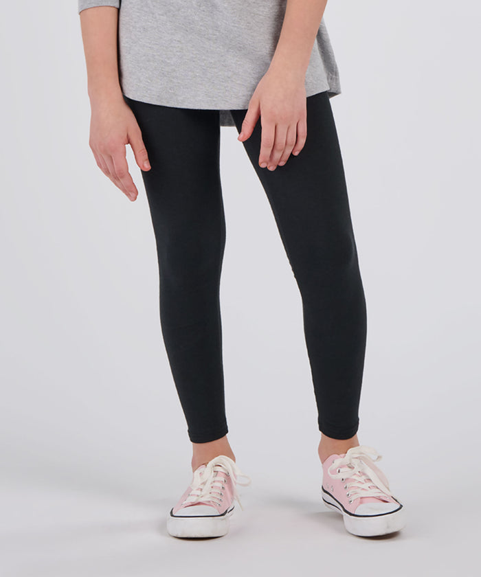 boxercraft Girls' Love 'Em Longer Leggings Black