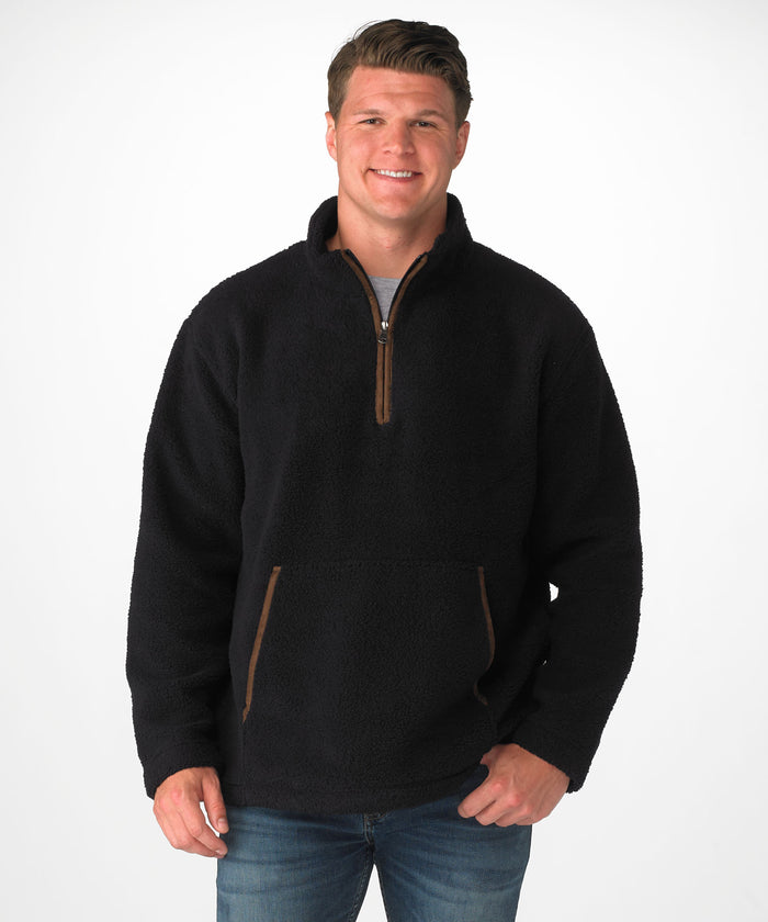 boxercraft Men's Everest Fleece Pullover Black