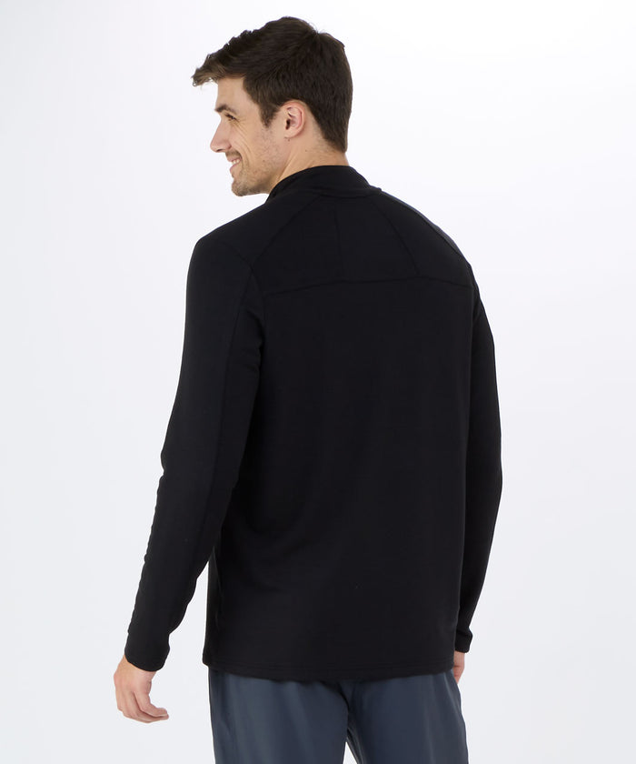 Boxercraft Men's Flex Quarter-Zip Pullover Black