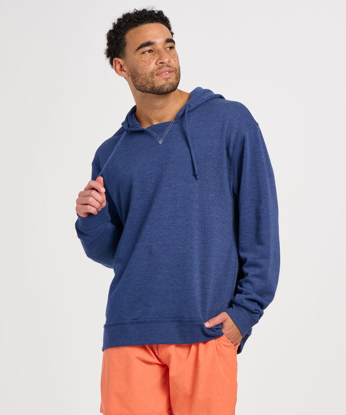 boxercraft Men's French Terry Hoodie Navy Heather