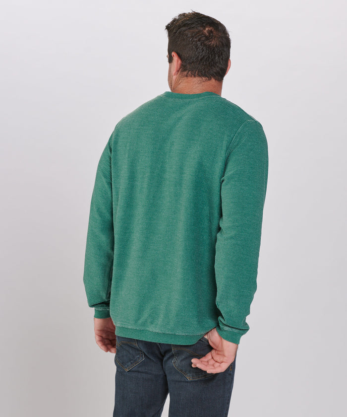 Boxercraft Men's Rally Corduroy Crew Hunter