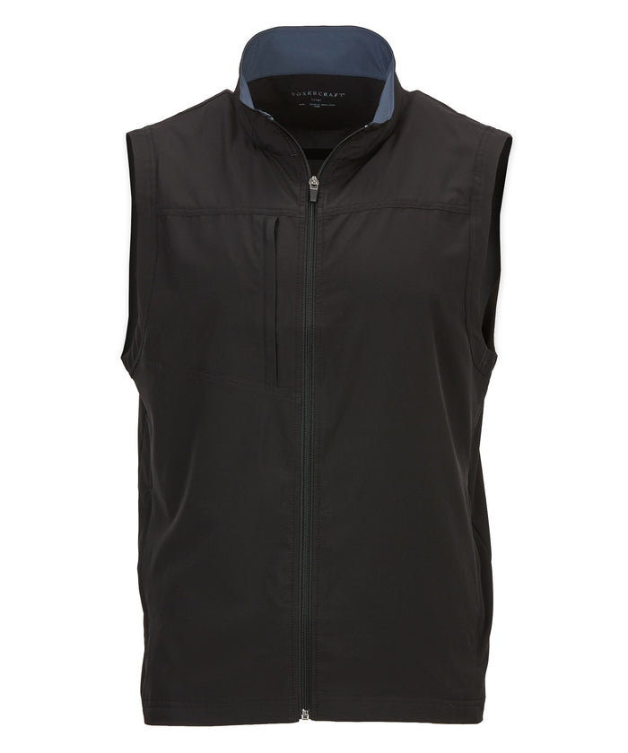 Boxercraft Men's Stretch Woven Vest Black