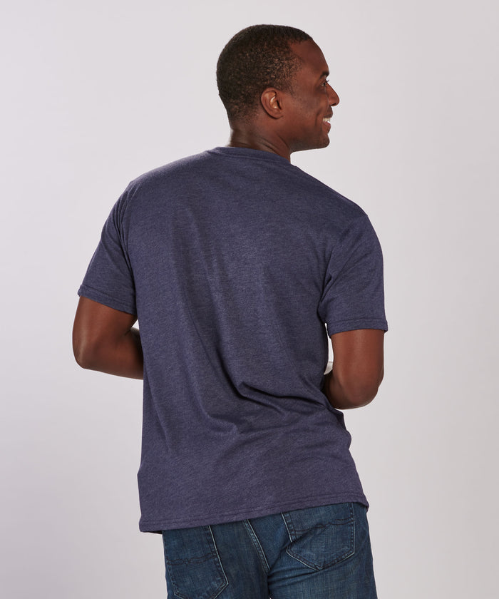 Boxercraft Men's Tri-Blend Tee Navy Heather