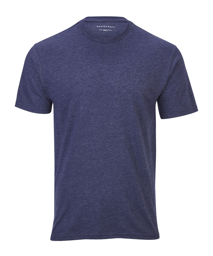 Boxercraft Men's Tri-Blend Tee Navy Heather
