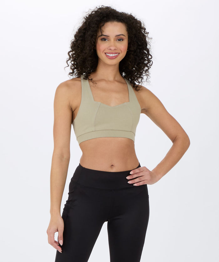 boxercraft Sweetheart Sports Bra Latte