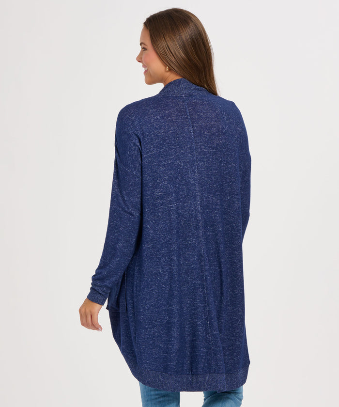 Boxercraft Women's Cuddle Cardigan Navy Heather