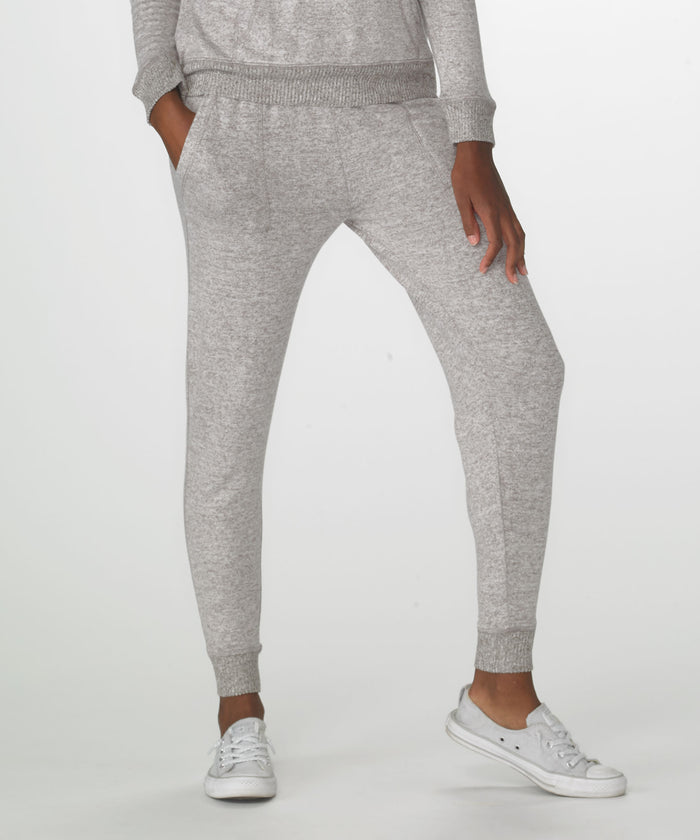 boxercraft Women's Cuddle Jogger Espresso Heather