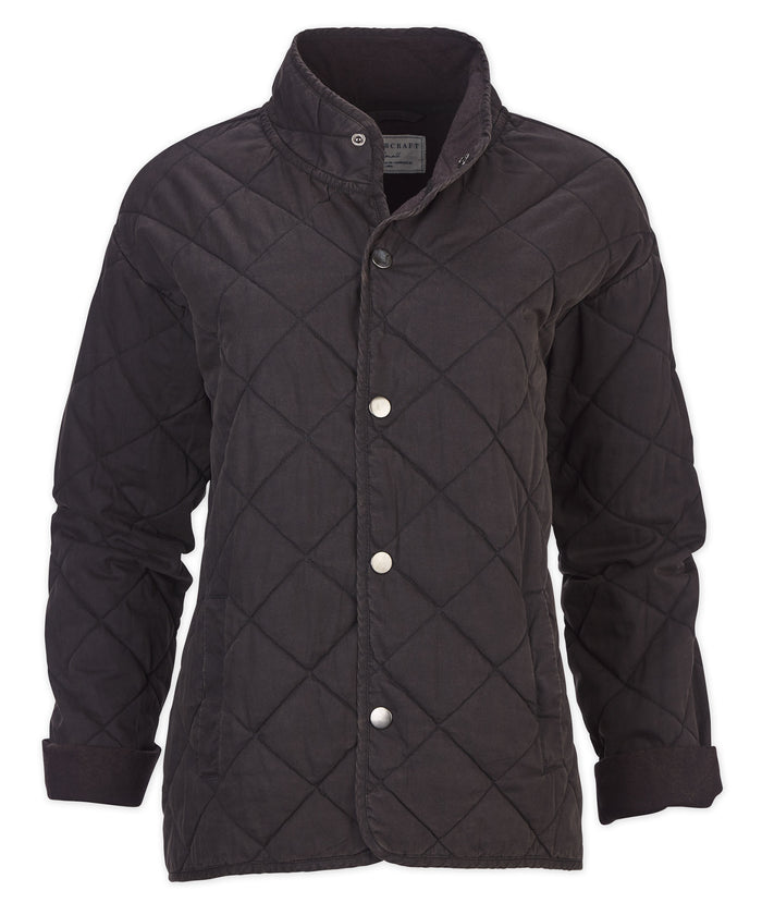 Boxercraft Women's Quilted Market Jacket Black