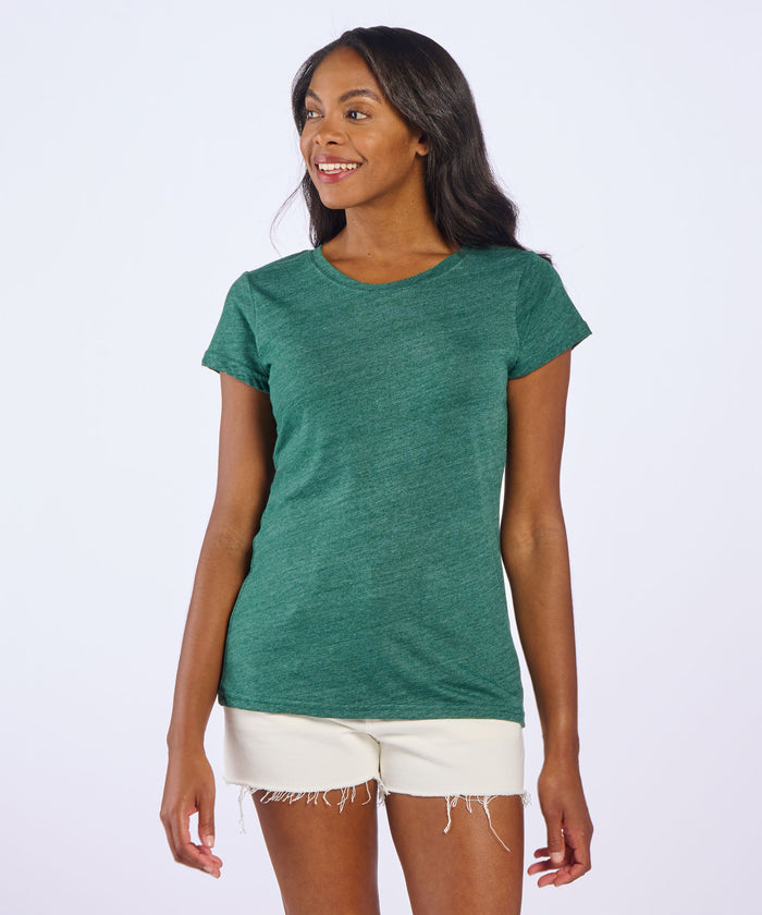 boxercraft Women's Tri-Blend Tee Hunter Heather