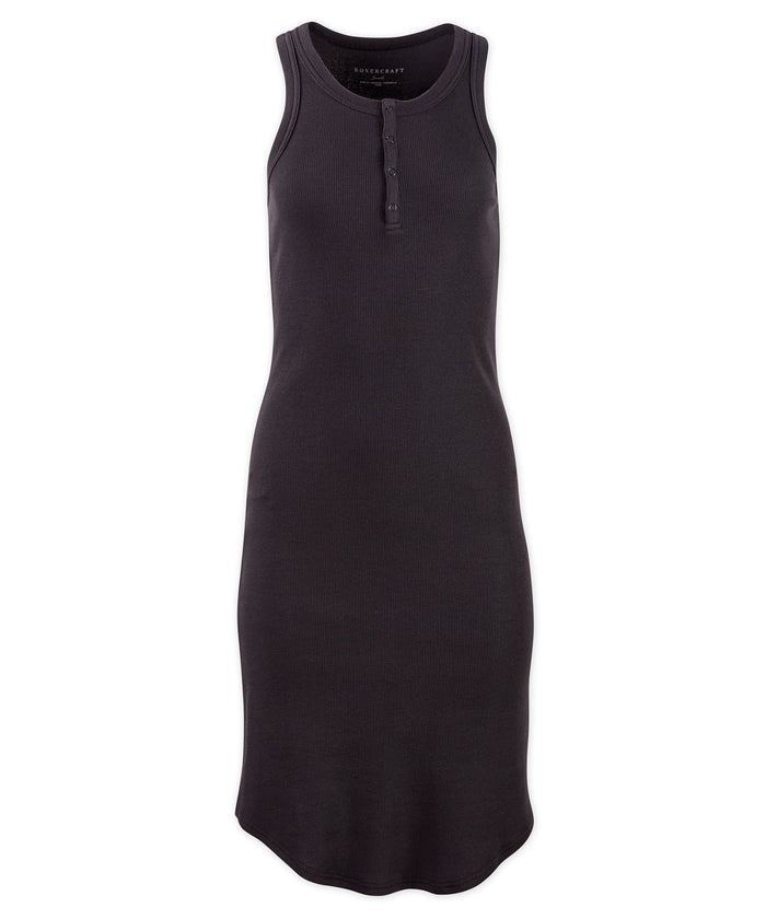 Boxercraft Women's Vivian Midi Dress Black