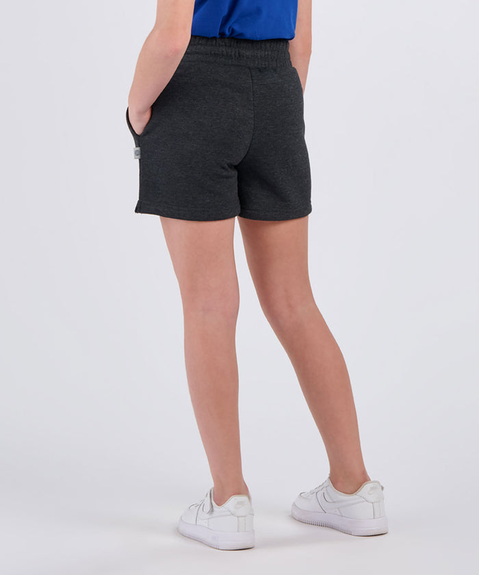 Boxercraft Youth Fleece Short Charcoal Heather