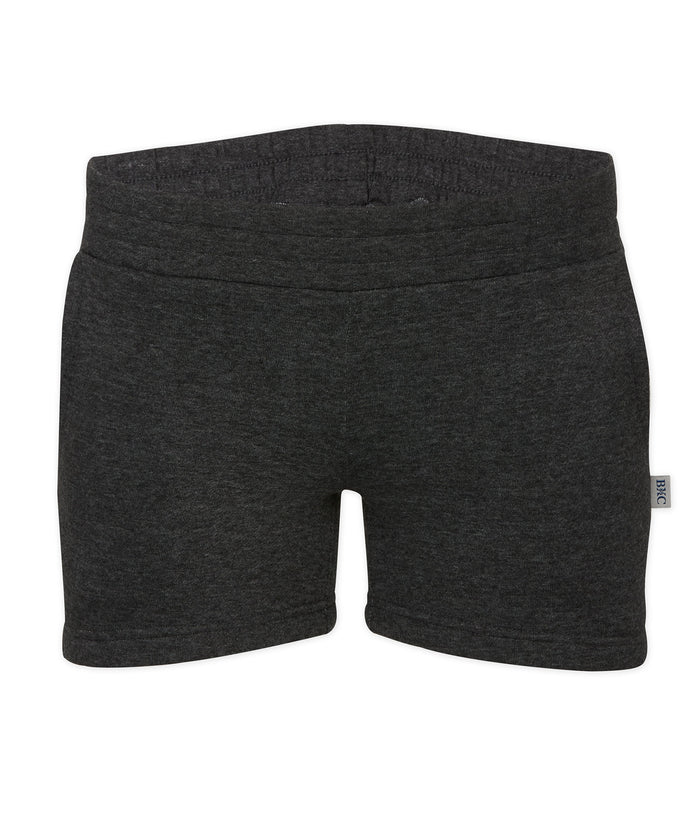 Boxercraft Youth Fleece Short Charcoal Heather