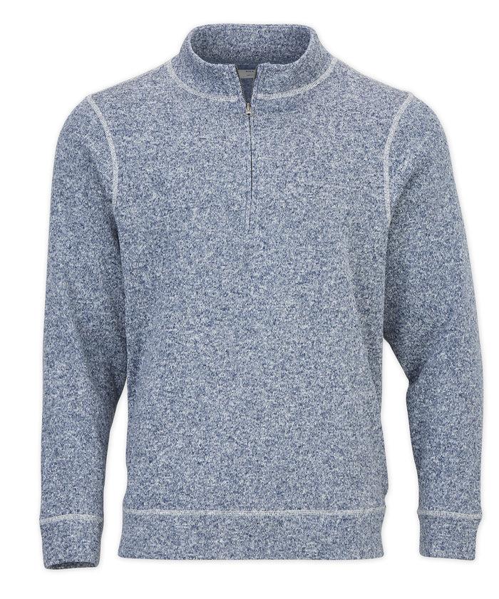 Boxercraft Men's Alpine Quarter-Zip Pullover Navy Heather