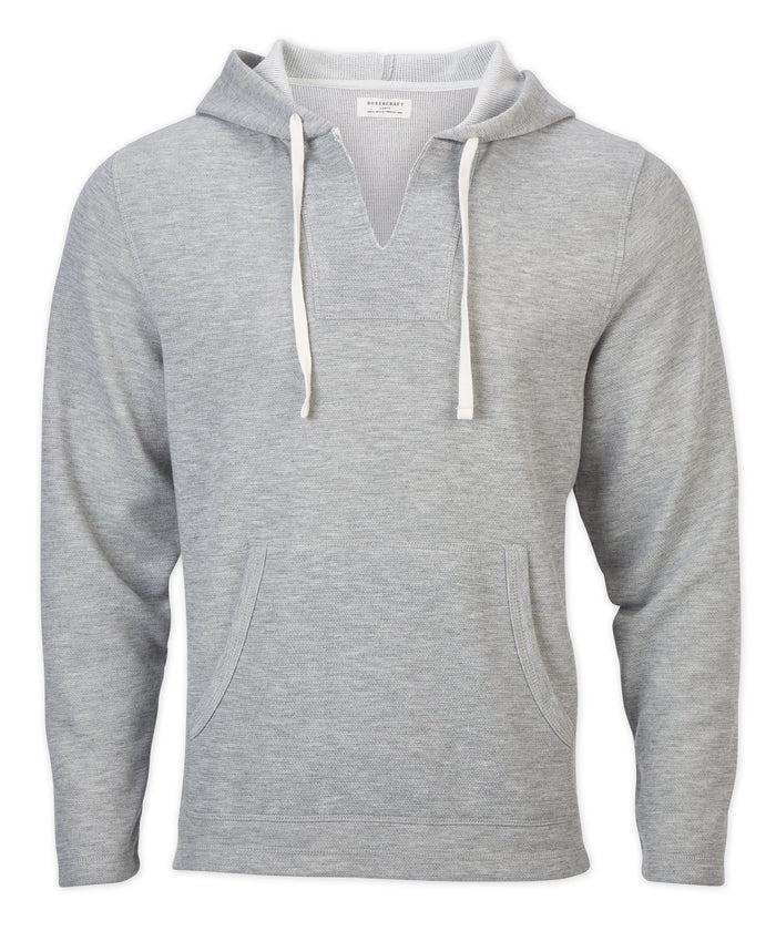 Boxercraft Men's Fleece Baja Pullover Oxford Heather