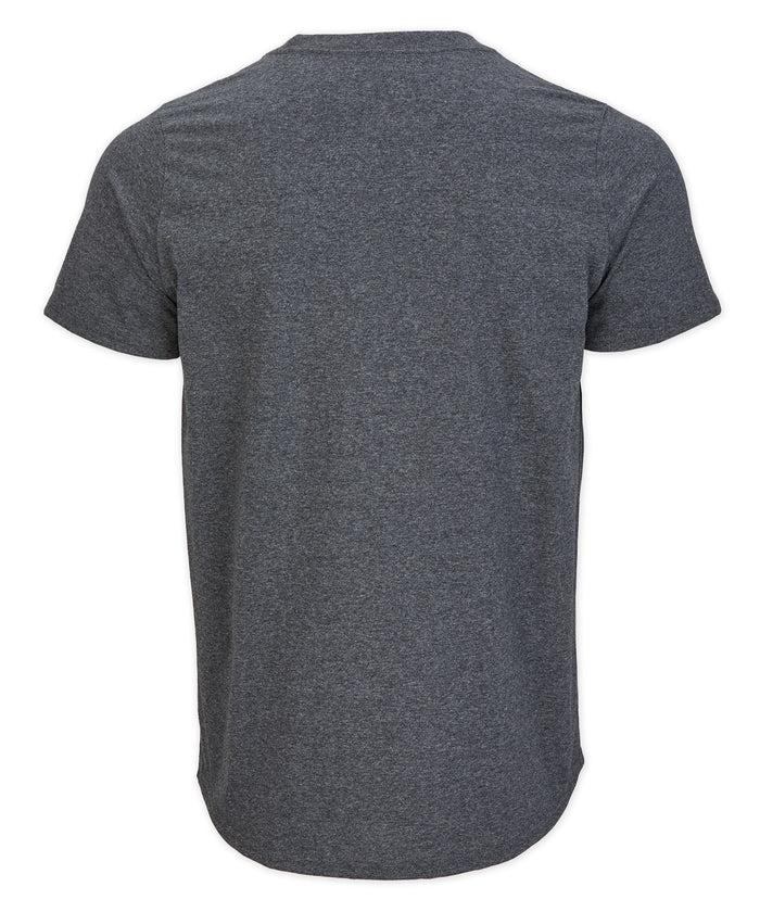 Boxercraft Men's Recrafted 100% Sustainable Crewneck Tee Black Heather