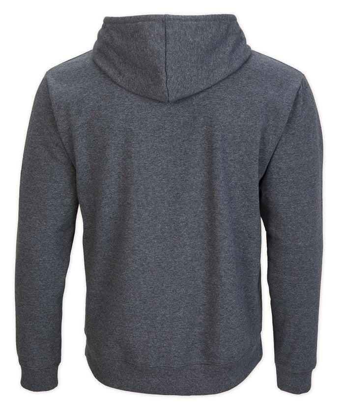 Boxercraft Men's Recrafted 100% Sustainable Fleece Hoodie Black Heather