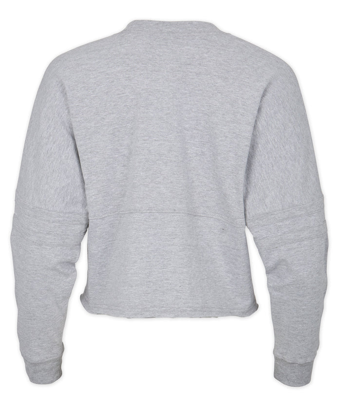 Boxercraft Women's Cropped Retro Jersey Oxford Heather
