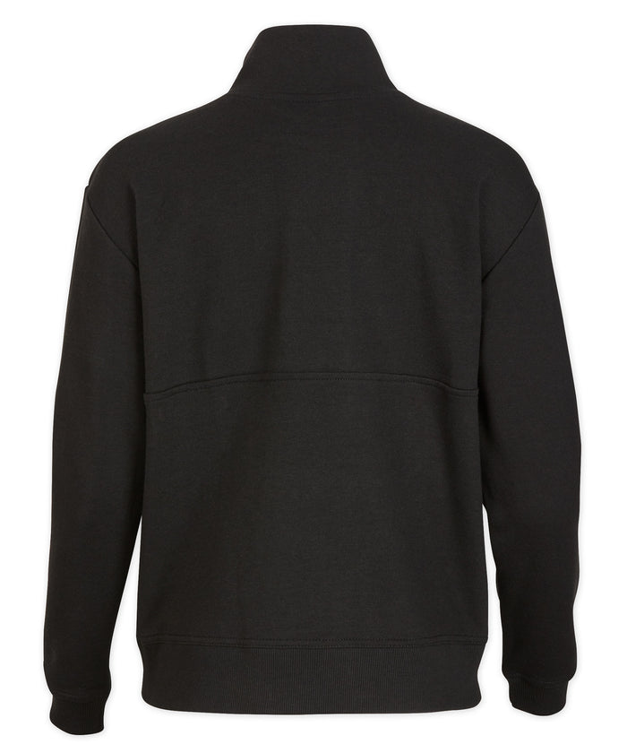 Boxercraft Women's Long Sleeve Lace Up Pullover Black