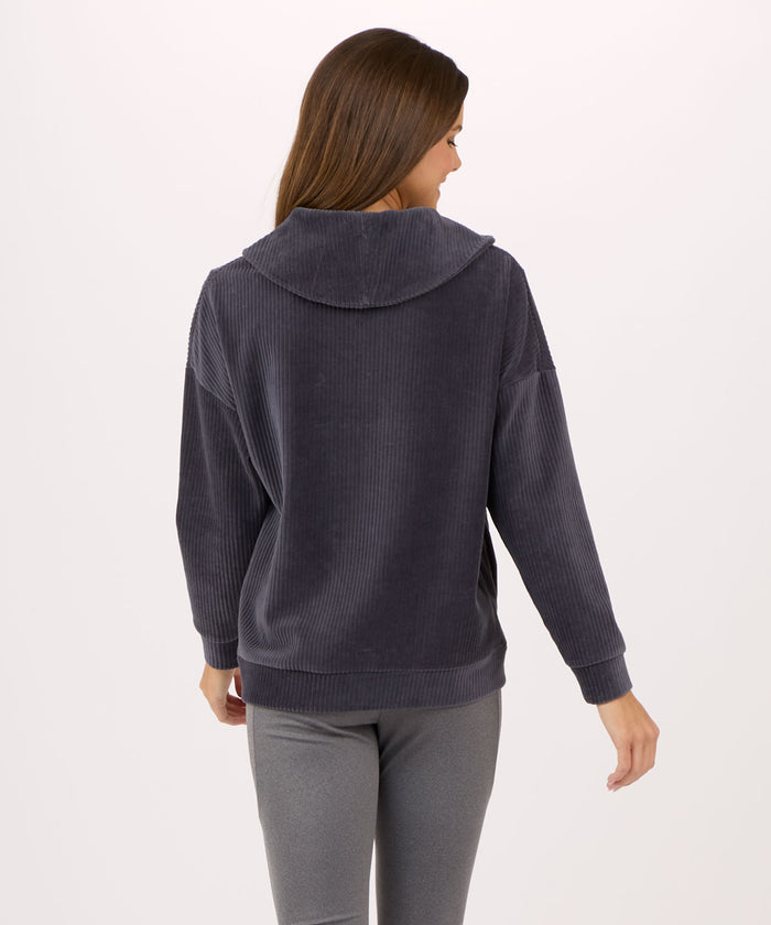 Boxercraft Women's Manchester Quarter Zip Pullover Castle Rock