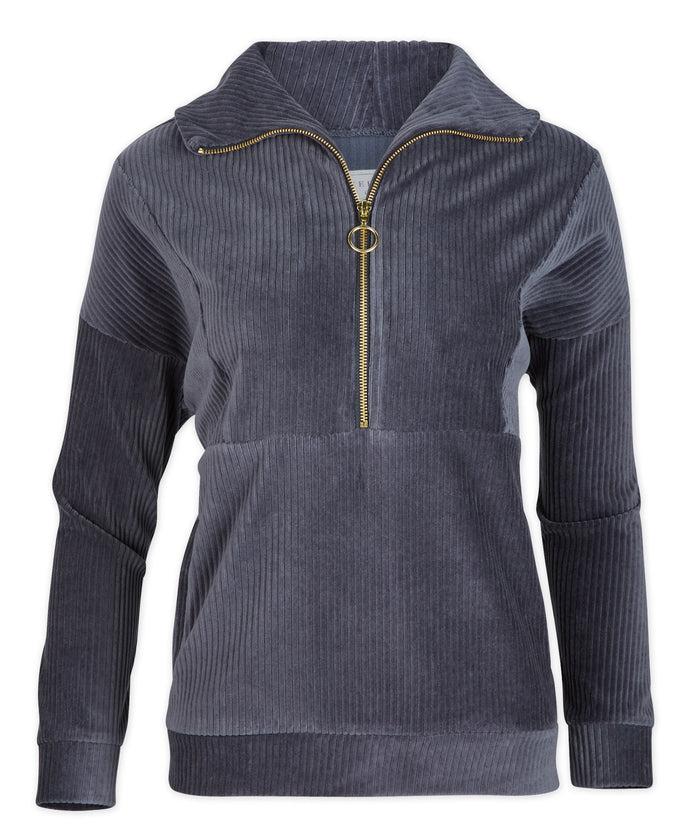 Boxercraft Women's Manchester Quarter Zip Pullover Castle Rock