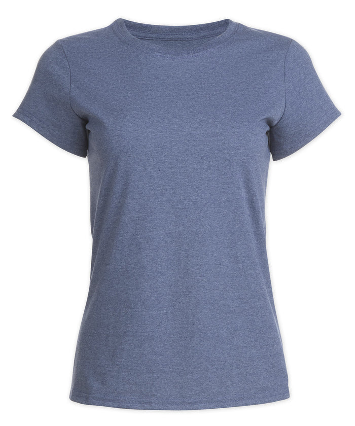Boxercraft Women's Recrafted 100% Sustainable Crewneck Tee Navy