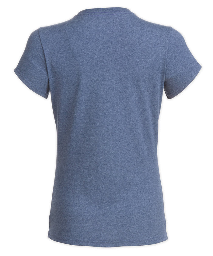 Boxercraft Women's Recrafted 100% Sustainable Crewneck Tee Navy