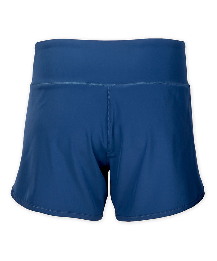 Boxercraft Women's Stretch Woven Lined Short Indigo