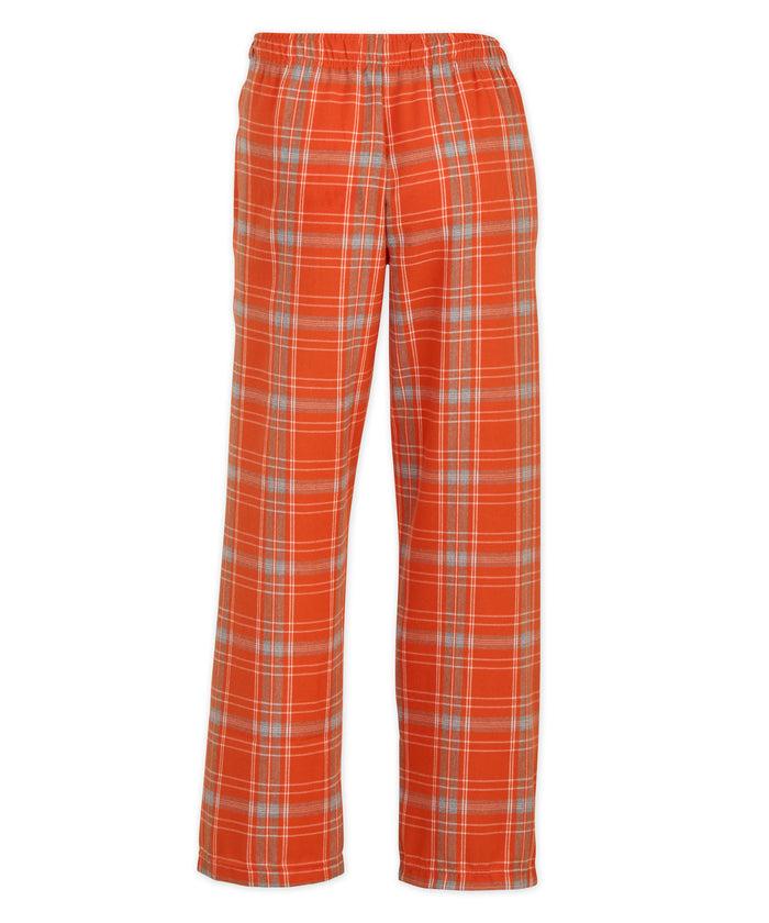 Boxercraft Youth Polyester Flannel Pant Burnt Orange Kingston