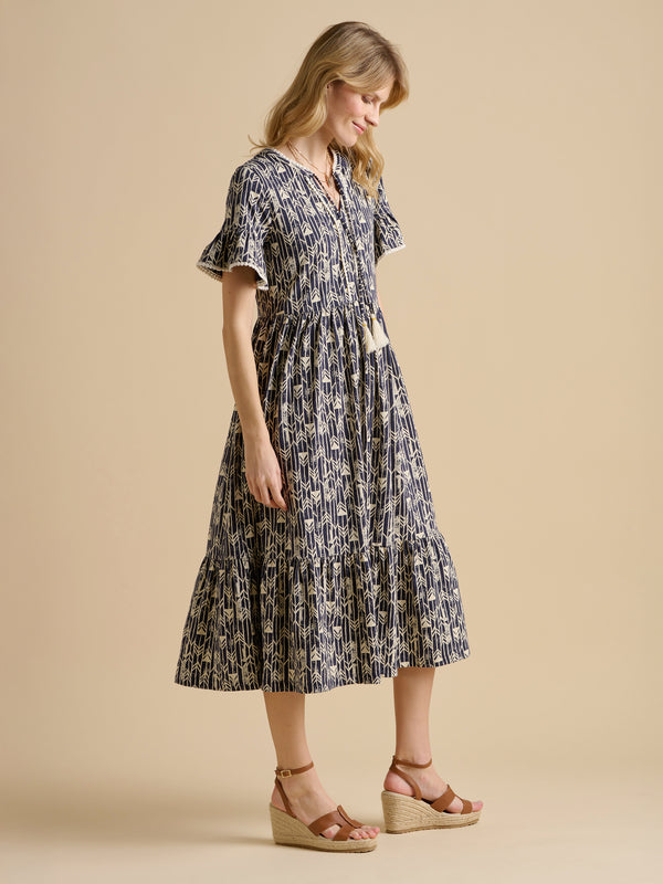 Brakeburn Arrows Midi Dress