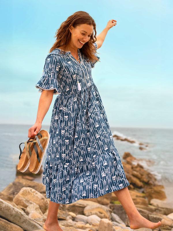 brakeburn Arrows Midi Dress