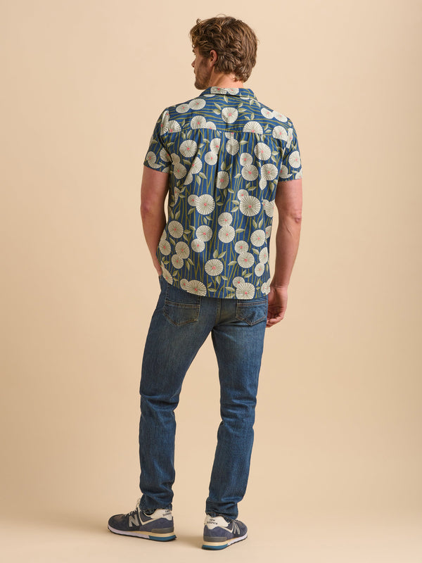 Brakeburn Bamboo Floral Resort Shirt