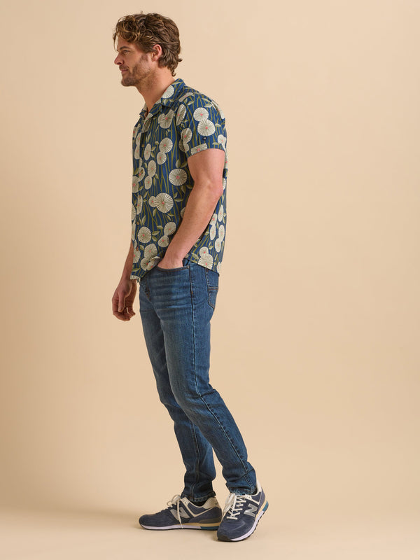 Brakeburn Bamboo Floral Resort Shirt