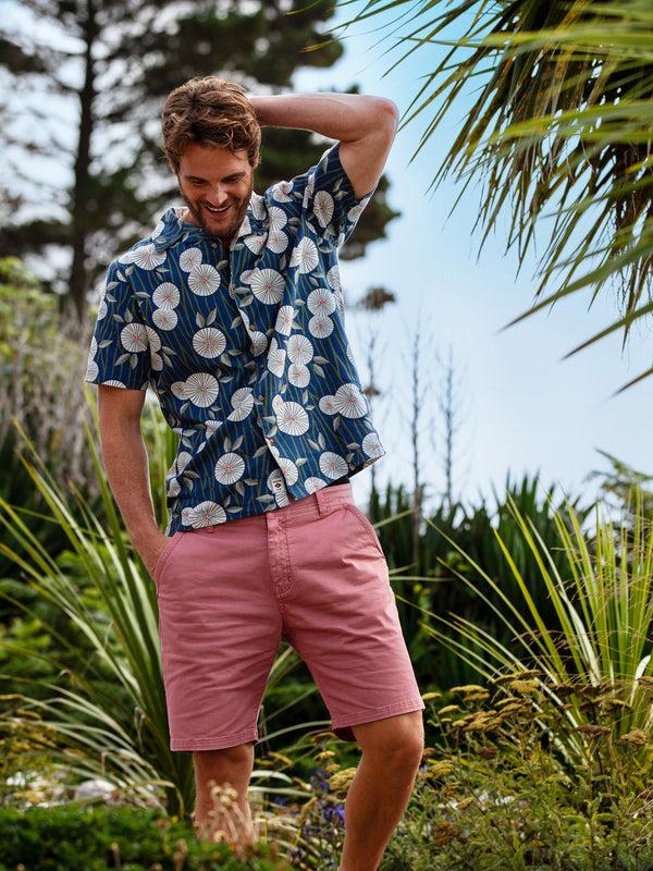 brakeburn Bamboo Floral Resort Shirt